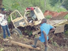 Three critically injured as truck rolls at Nithi bridge