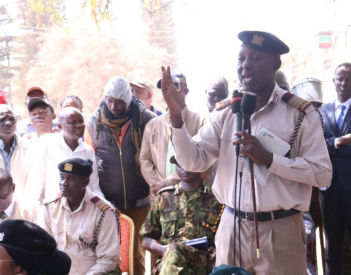 We will not tolerate incompetence ! Isiolo’s major security crackdown begins